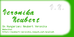 veronika neubert business card